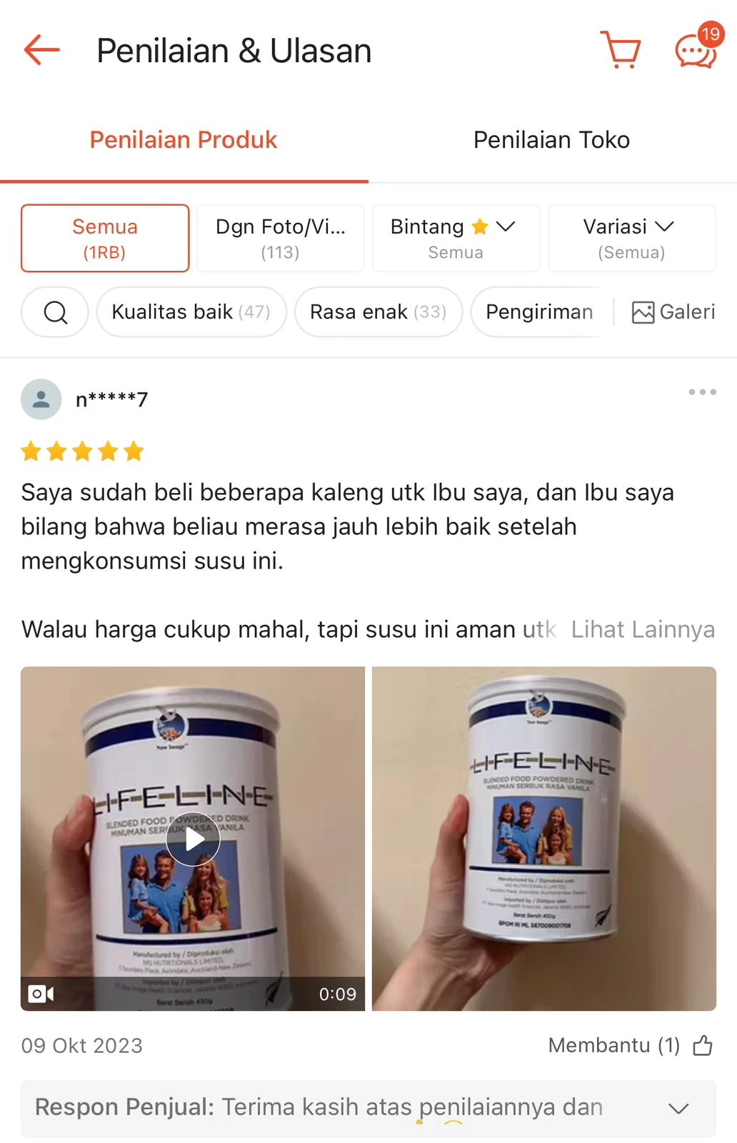 Testimoni Lifeline 10