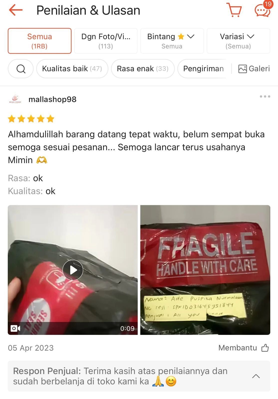 Testimoni Lifeline 4